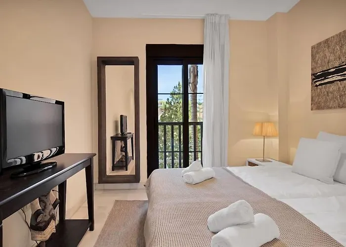 Apartamento Con Piscina Y Padel Cerca Del Mar - Hacienda Del Sol *